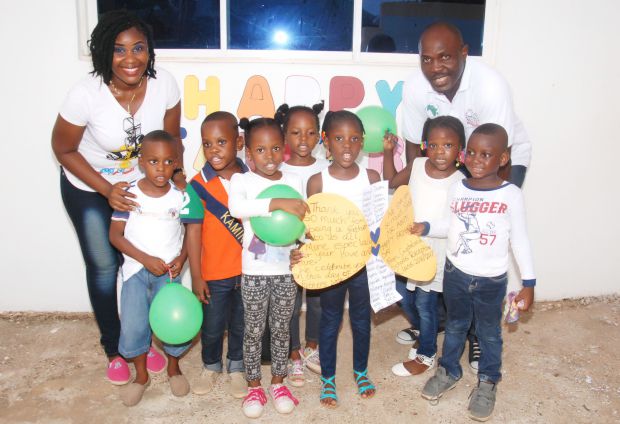 Show and tell at Crystaland Schools